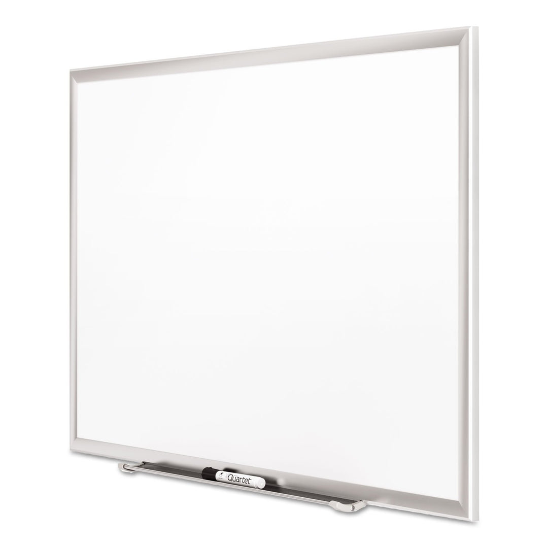 Quartet Magnetic Porcelain Whiteboard 2' x 3' White Board Premium Duramax Silver - Diamond Home USA