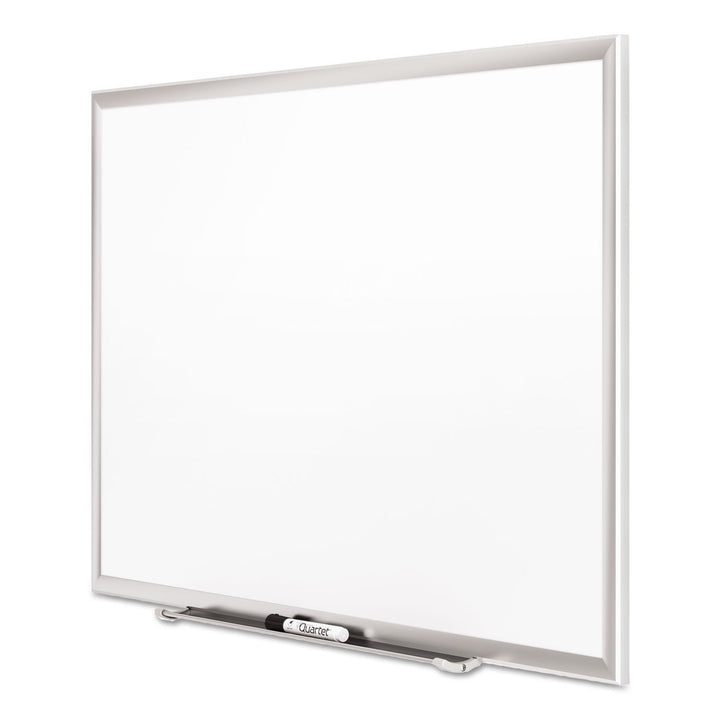 Quartet Magnetic Porcelain Whiteboard 2' x 3' White Board Premium Duramax Silver - Diamond Home USA