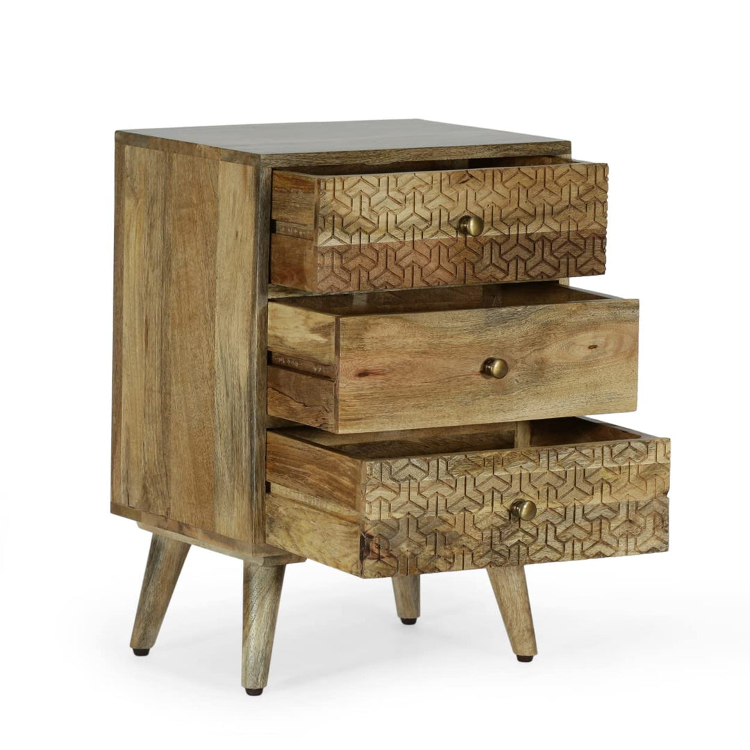 Christopher Knight Home Lytle NIGHTSTAND Natural - Diamond Home USA
