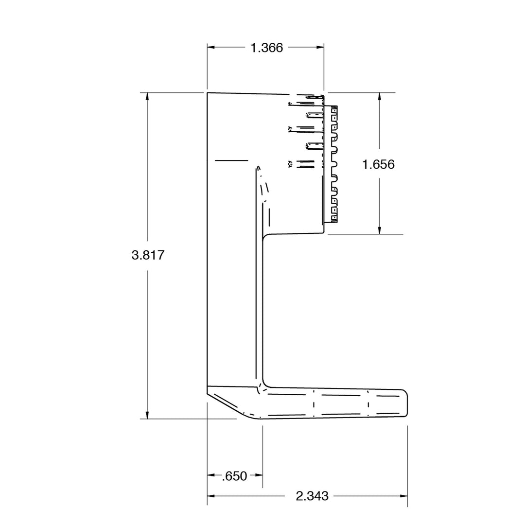 Hubbell Industrial TRN-DB Trunnion Threaded Knuckle Mount Dark Bronze - Diamond Home USA
