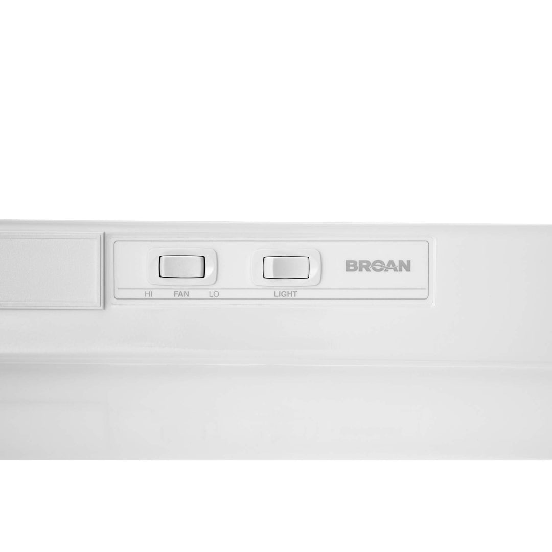 Broan-NuTone F403611 Two Four White 36-inch Under-Cabinet 4-Way Convertible - Diamond Home USA