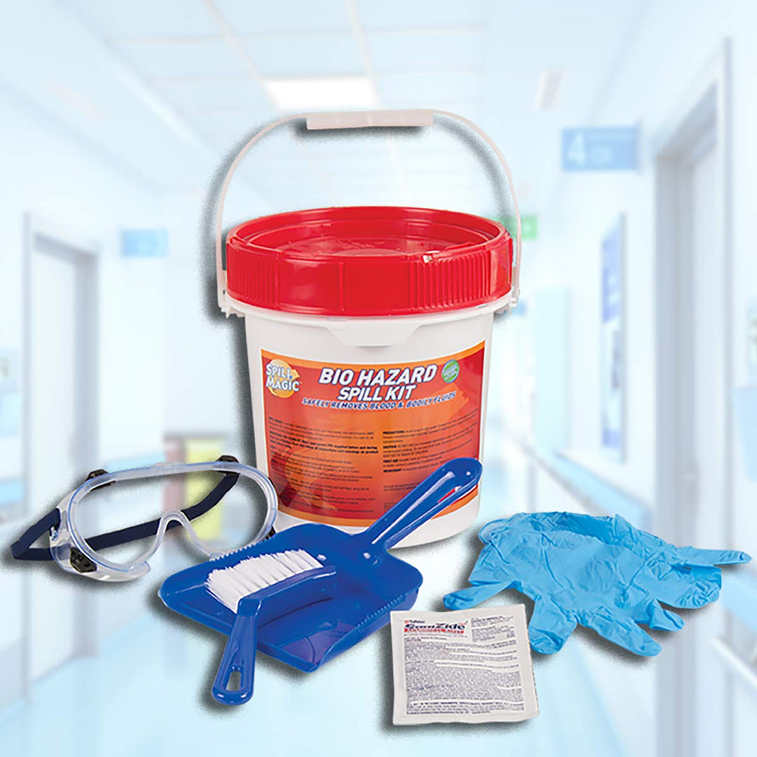 Spill Magic 97501 Bio Hazard Spill Kit Container - Diamond Home USA