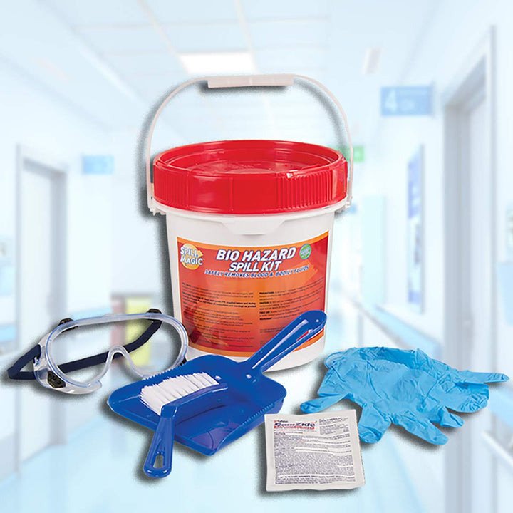 Spill Magic 97501 Bio Hazard Spill Kit Container - Diamond Home USA