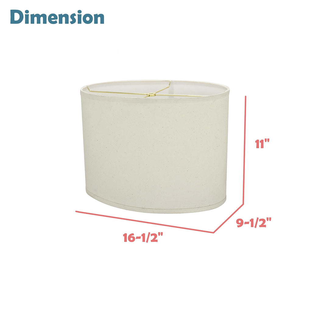 Aspen Creative 37041 Transitional Oval Hardback Shaped Spider Construction - Diamond Home USA