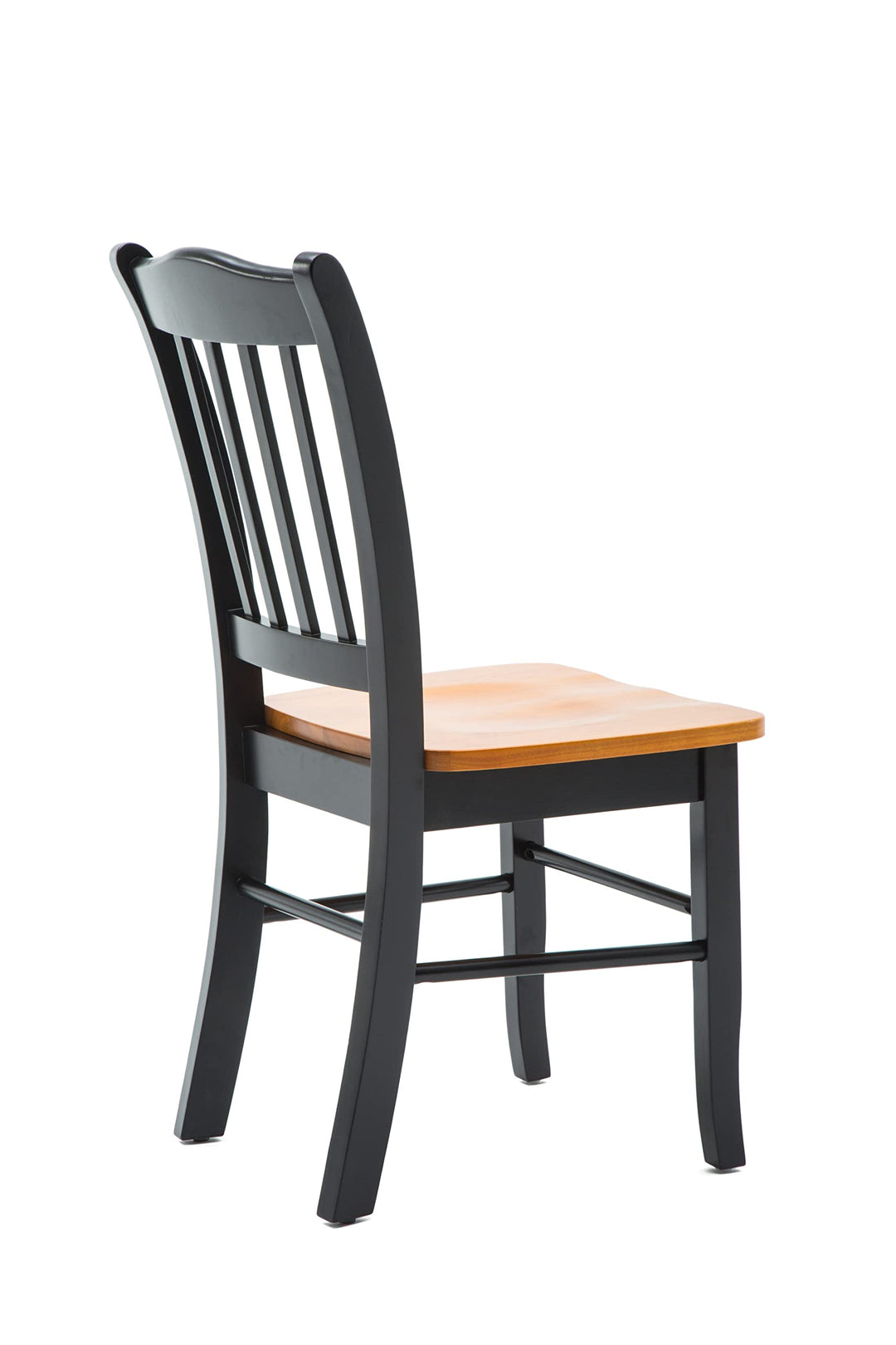 Boraam Shaker Chair Black/Oak Set of 2 - Diamond Home USA