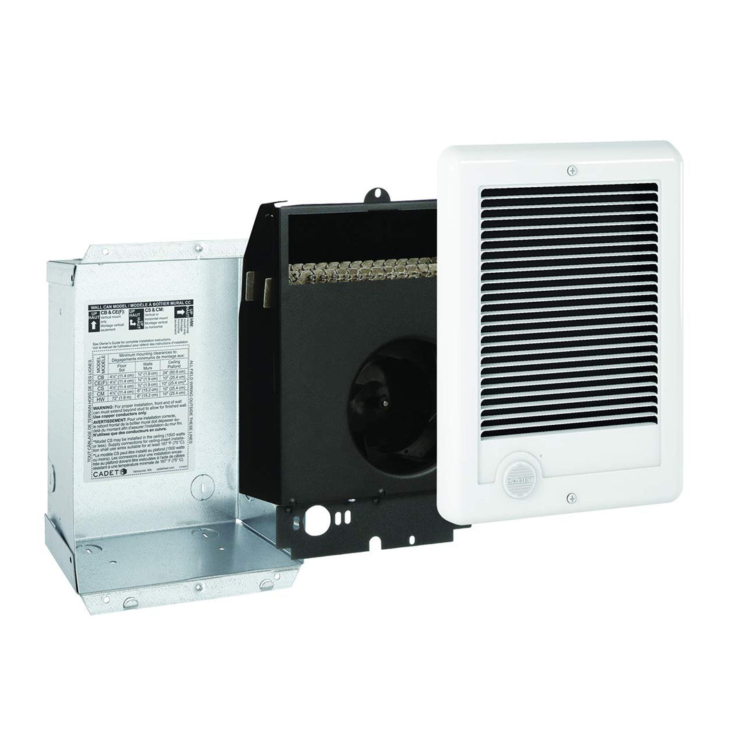 Cadet Electric Wall Heater Wall Can for Models CS CM CE CB or HW (Model: CC - Diamond Home USA