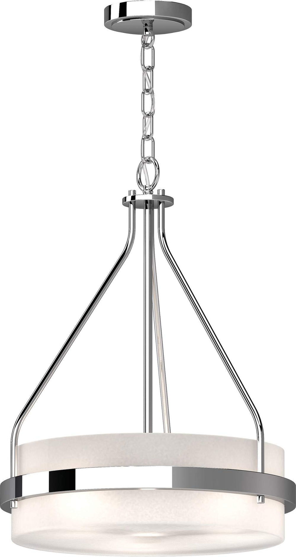 Volume Lighting 4773-84 4773 Emery 3 Light 16" Wide Drum Mini Chandelier with - Diamond Home USA