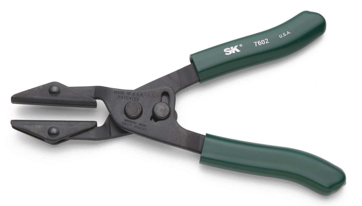 SK Hand Tools 7602 Standard Hose Pinch-Off Pliers 1-1/4-Inch Capacity green