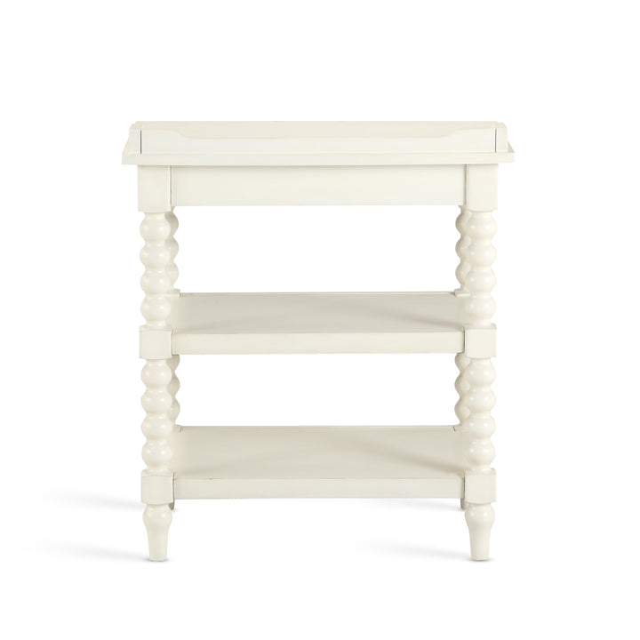 Greyson Living Addison Retro Nightstand by Antique White Antique No Drawers - Diamond Home USA