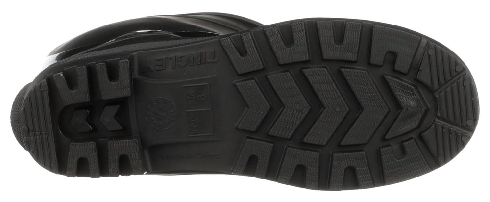 TINGLEY unisex adult Rubber Workboot Rain Boot Black 10 Women 8 Men US - Diamond Home USA