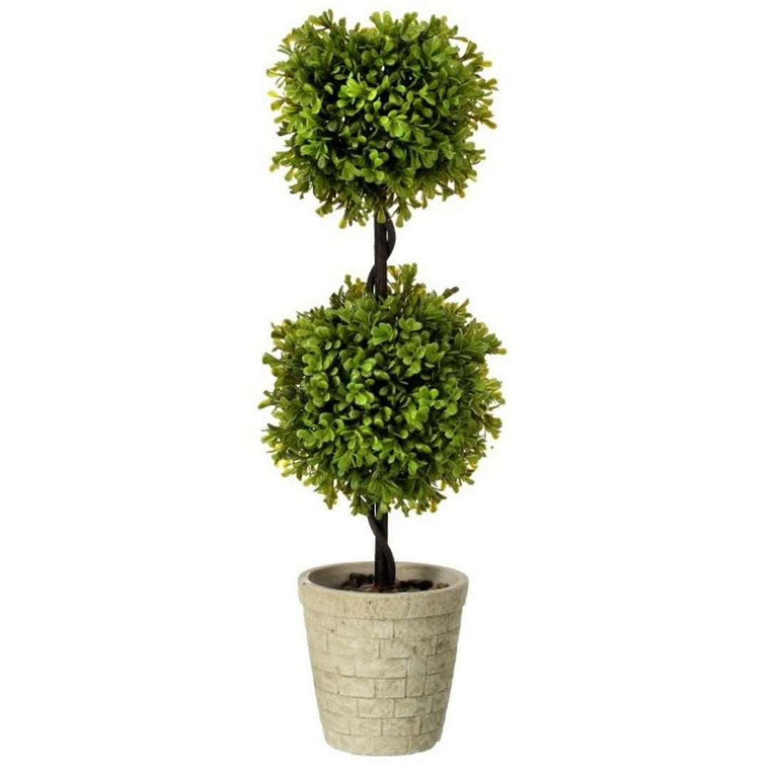 Regency International Spring Boxwood Double Ball Topiary 24"