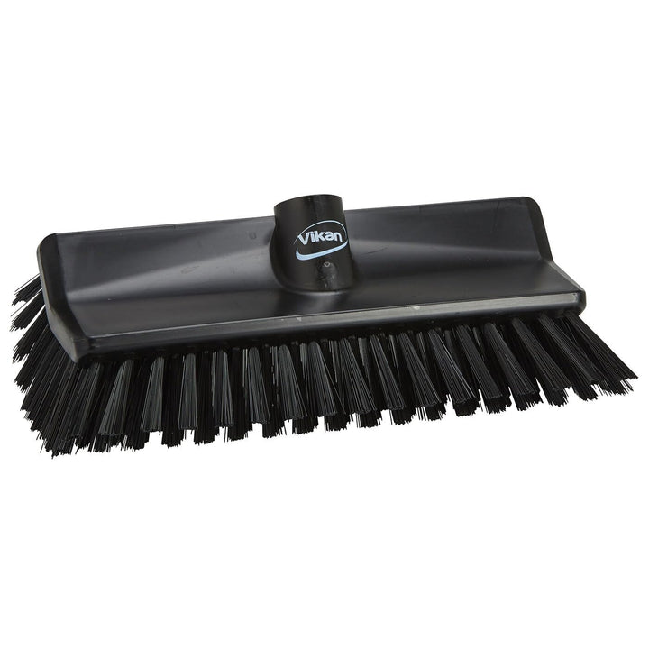 Vikan Brush High-Low Medium 10" PP/PBT Black One size Multi