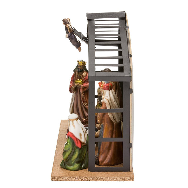 Kurt Adler J1257 Nativity Set 10 Count - Diamond Home USA