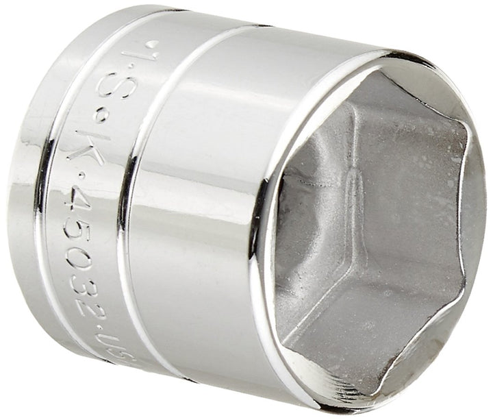 SK Tools USA 3/8" Drive 1" 6 Point Standard Chrome Socket|45032