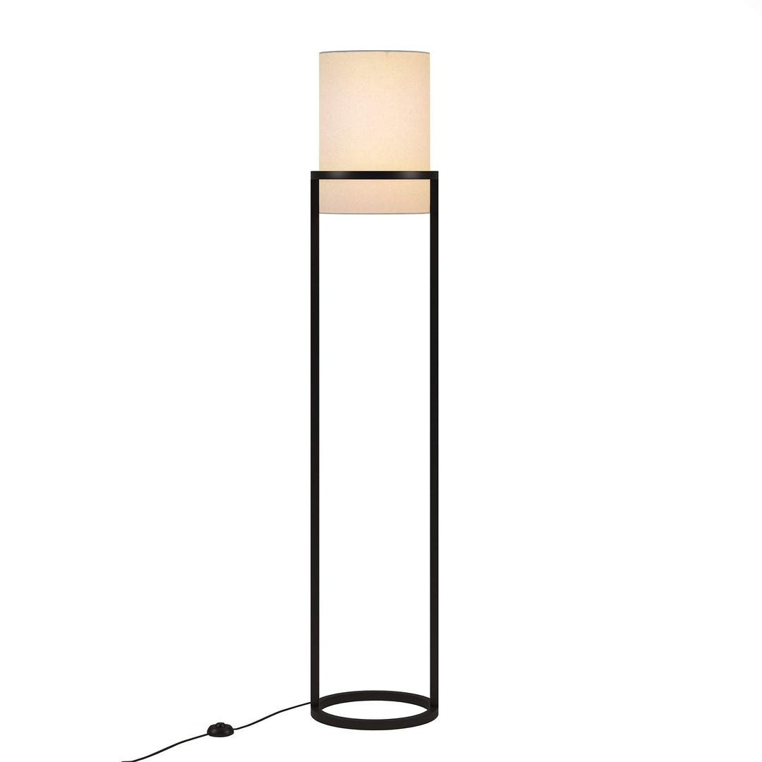Blackened Bronze Floor Lamp Black - Diamond Home USA
