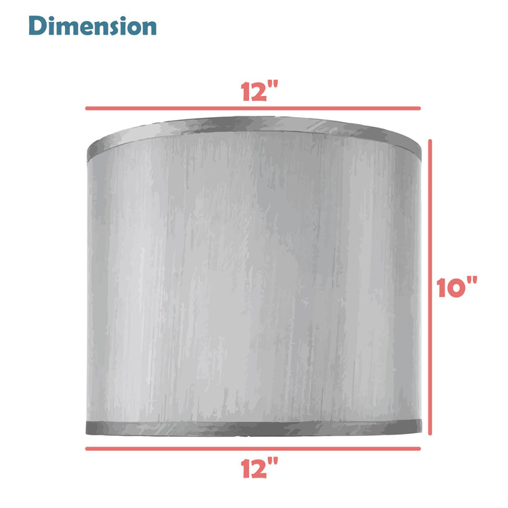 Aspen Creative 31087 Transitional Hardback Drum (Cylinder) Shaped Spider - Diamond Home USA