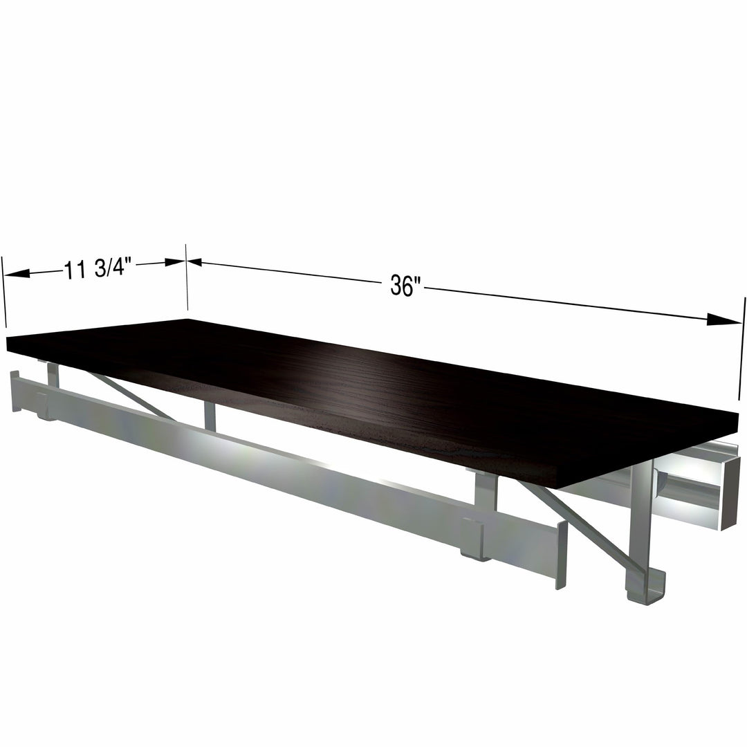 Arrange A Space Arrrange a Space RCMSY Best 52" Single Shelf/Hang Rod Kit