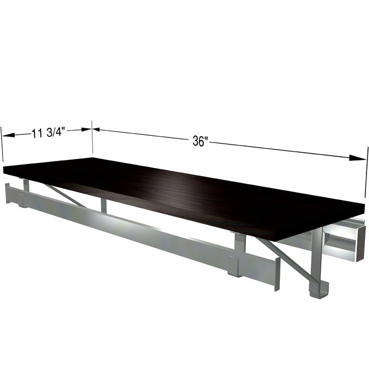 Arrange A Space Arrrange a Space RCMSY Best 52" Single Shelf/Hang Rod Kit