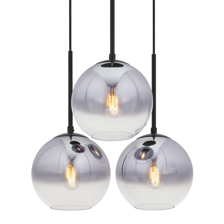 Forte Lighting Callisto - 3 Light Pendant in Transitional Style-16.25 Inches - Diamond Home USA