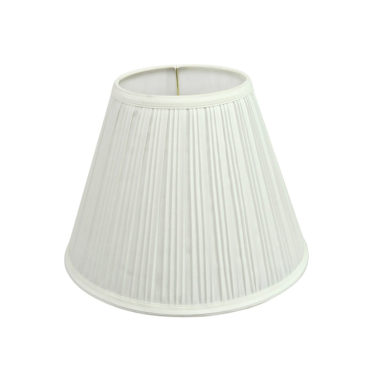 Off White Pleated Empire Shape Uno Construction Lamp Shade (6" X 12" 9") - Diamond Home USA