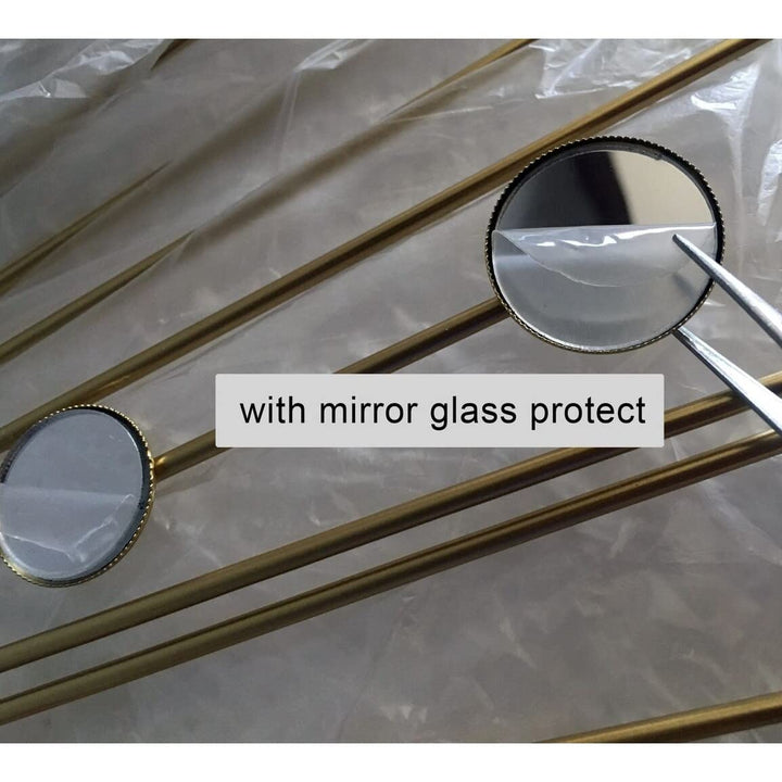 Sunburst Modern and Contemporary Accent Mirror Gold Handmade - Diamond Home USA