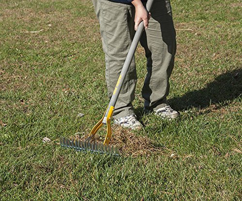 The AMES Companies 2914000 True Temper Thatch Rake - 15" Brown - Diamond Home USA
