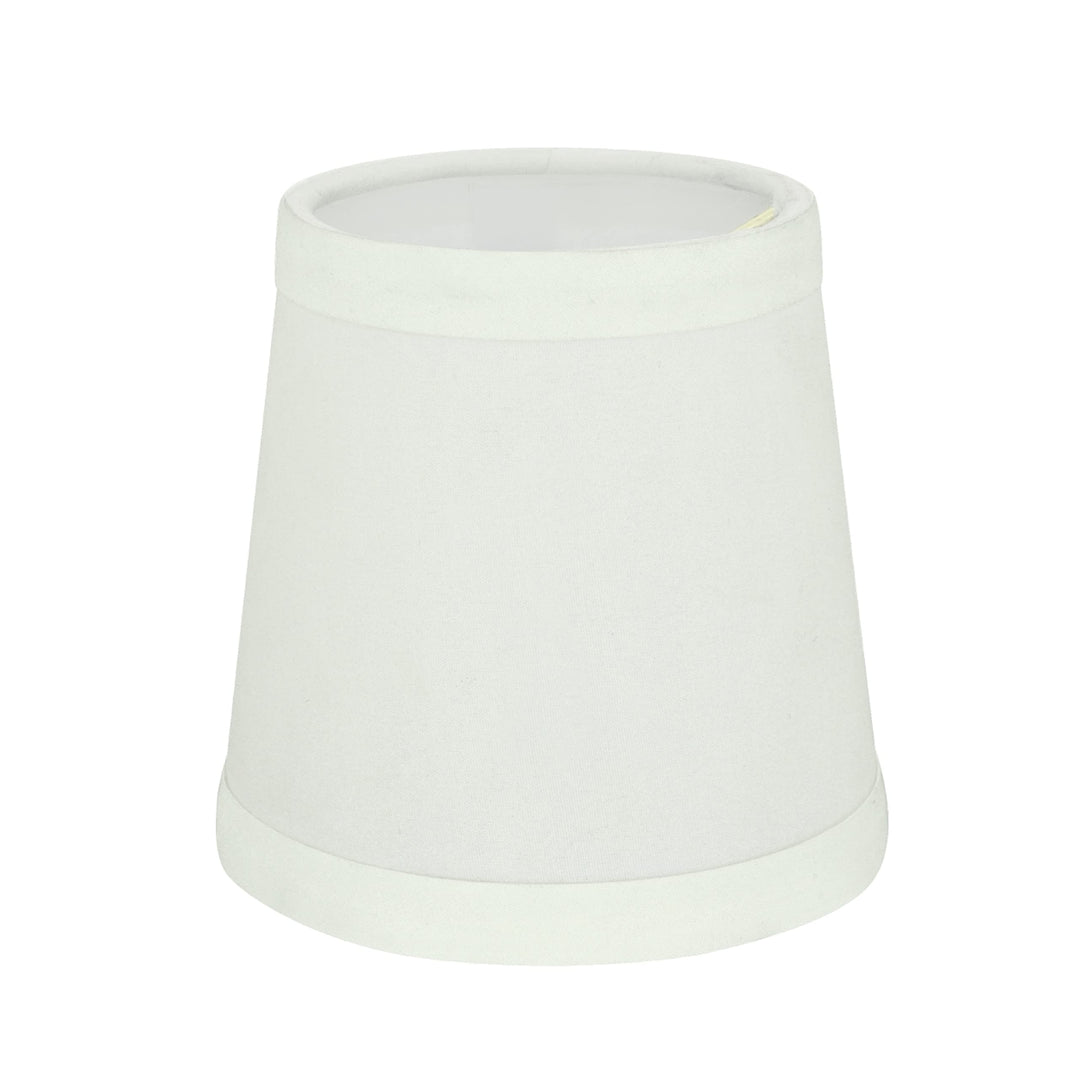 Aspen Creative 32047-2 Small Hardback Empire Shape Chandelier Clip-On Lamp Shade