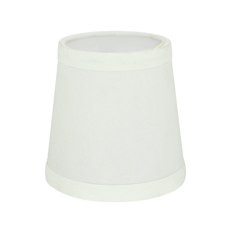 Aspen Creative 32047-2 Small Hardback Empire Shape Chandelier Clip-On Lamp Shade