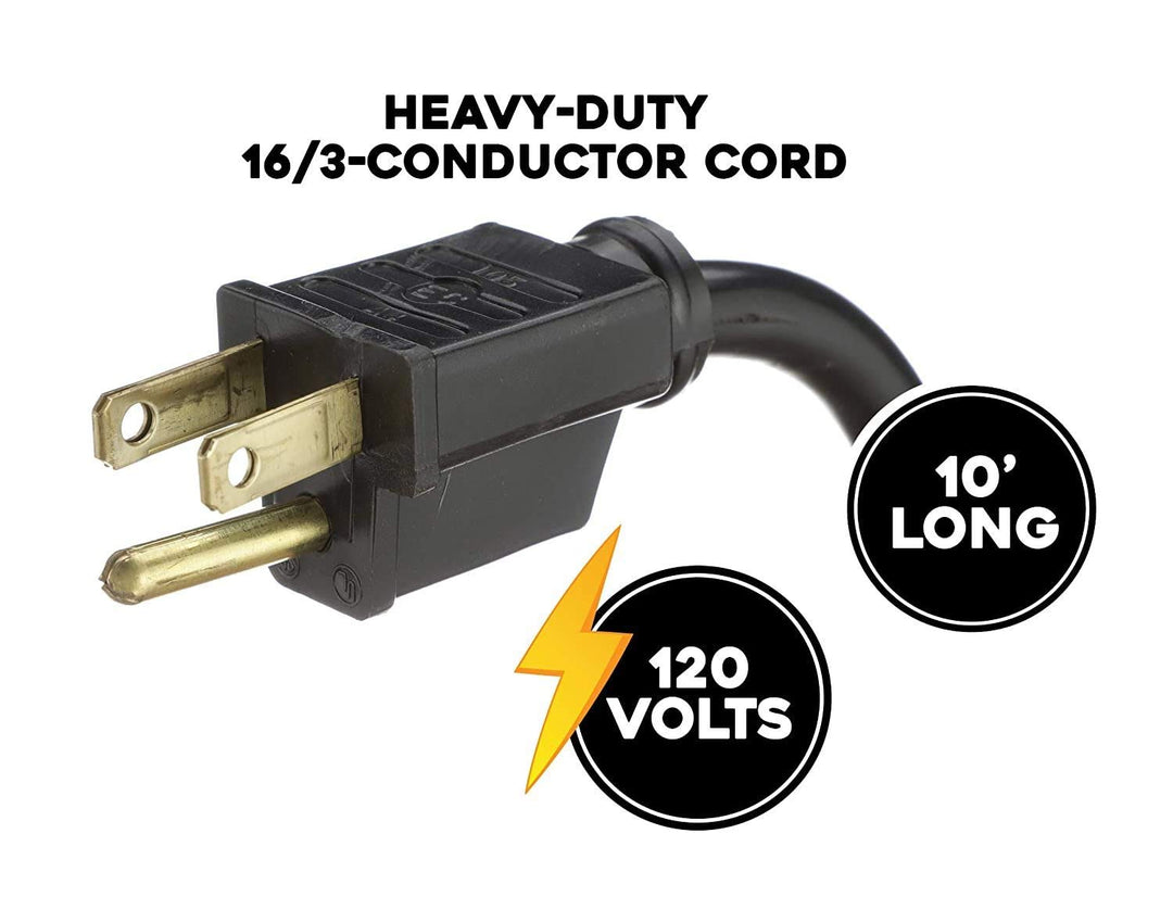 TPI Work Station Fan - 18in. 5750 CFM 120 Volt Model Number U-18-TE - Diamond Home USA