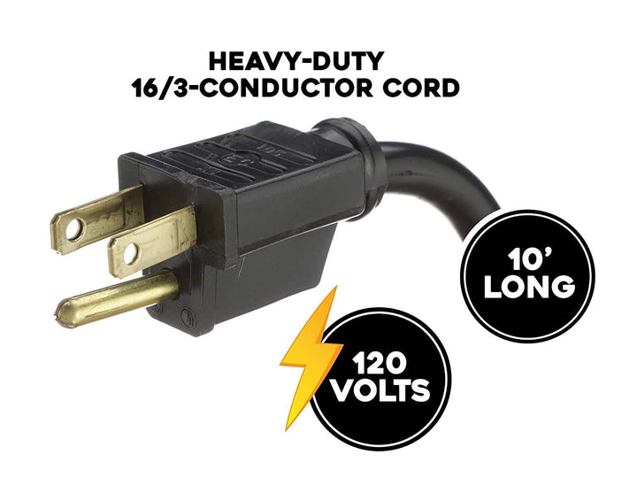 TPI Work Station Fan - 18in. 5750 CFM 120 Volt Model Number U-18-TE - Diamond Home USA