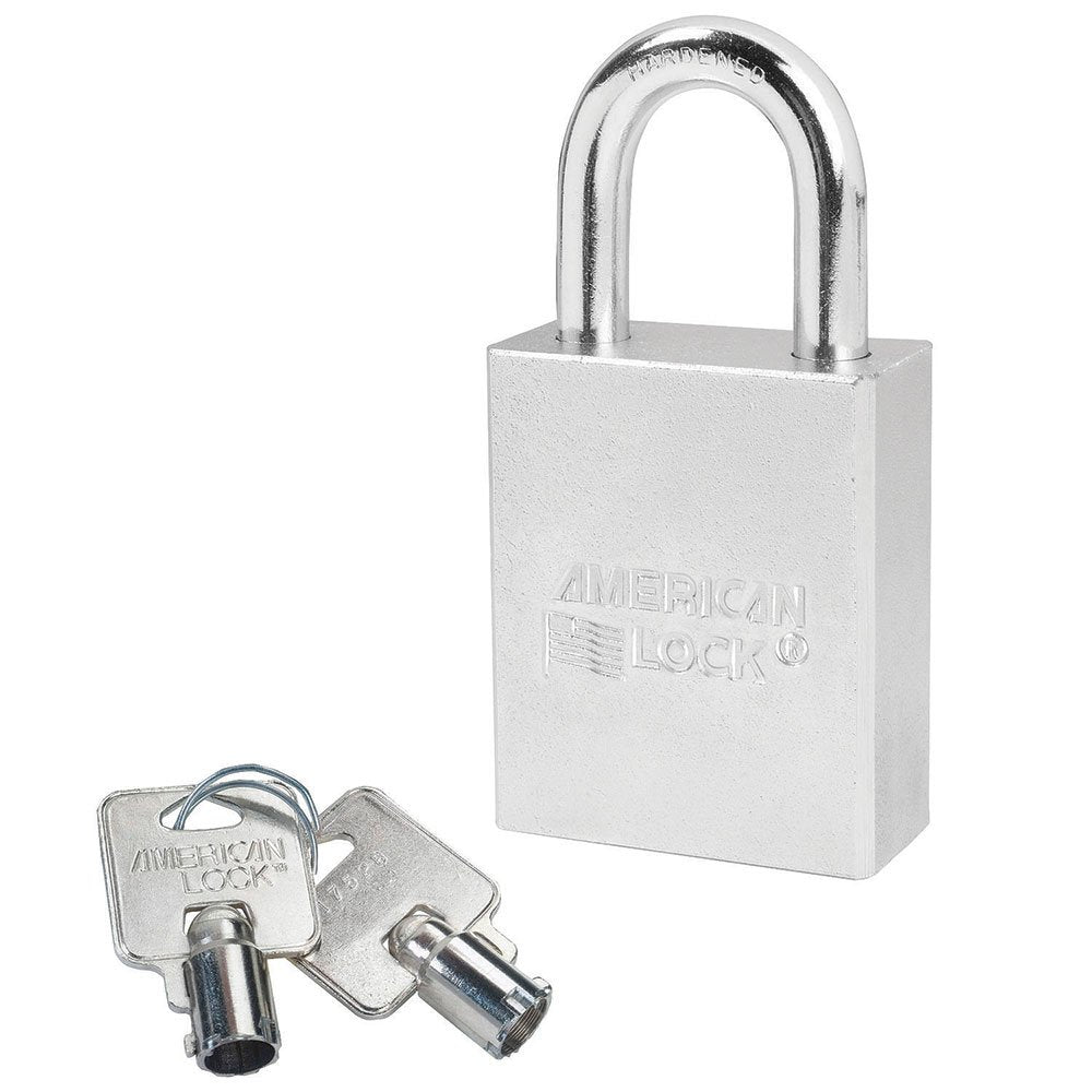 Keyed Padlock Different 1-3/4"W