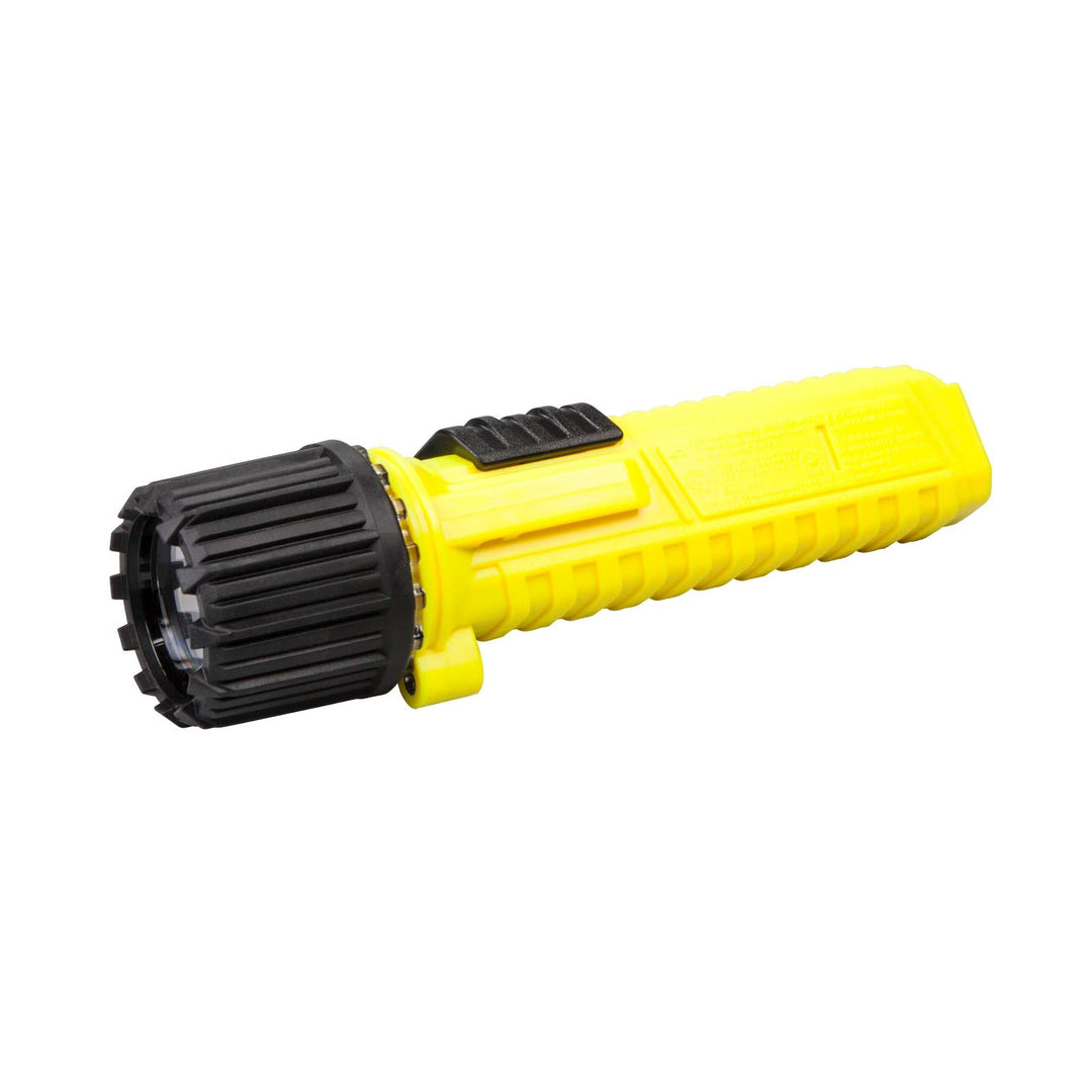 Dorcy Intrinsically Safe 157-Lumen Flashlight Water-Resistant Yellow (41-0091)