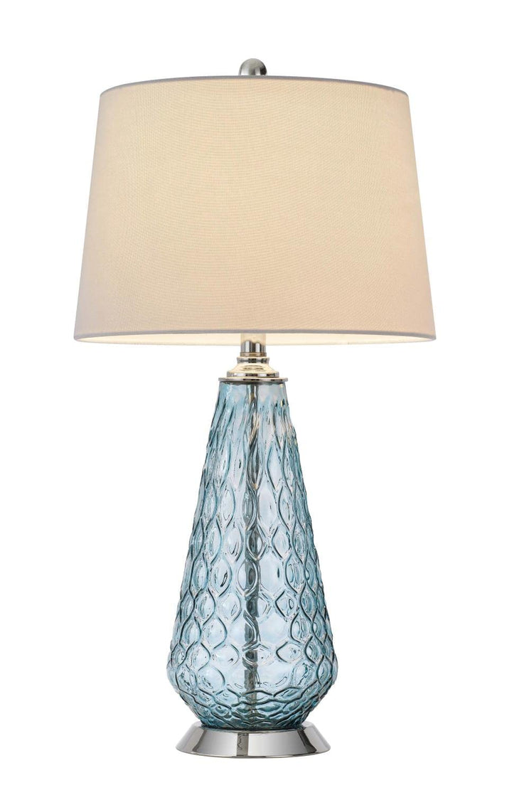 Cal Lighting BO-2997TB Table Lamp Aqua Blue - Diamond Home USA