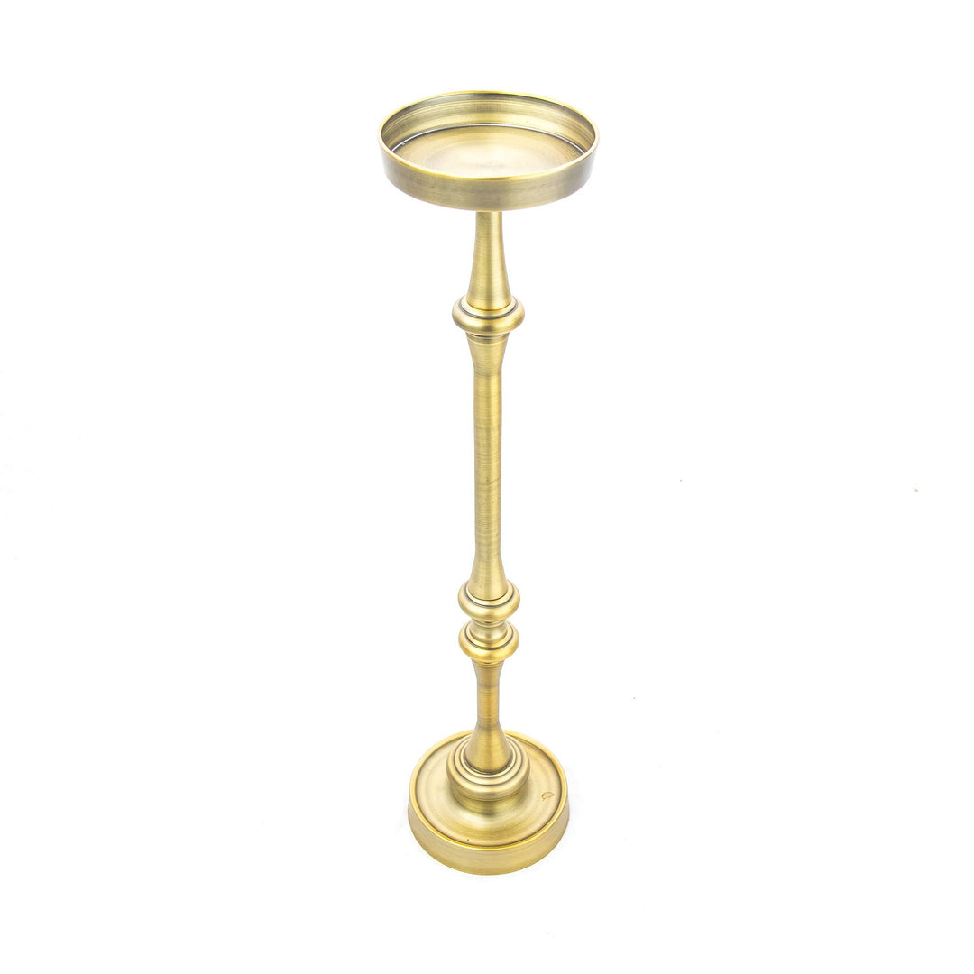 New Ridge Home Goods Dapper Glam 6in. Round Martini Set of 2 for Small Spaces