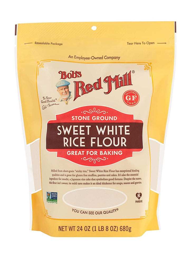 Bob's Red Mill Sweet White Rice Flour 25 Pound