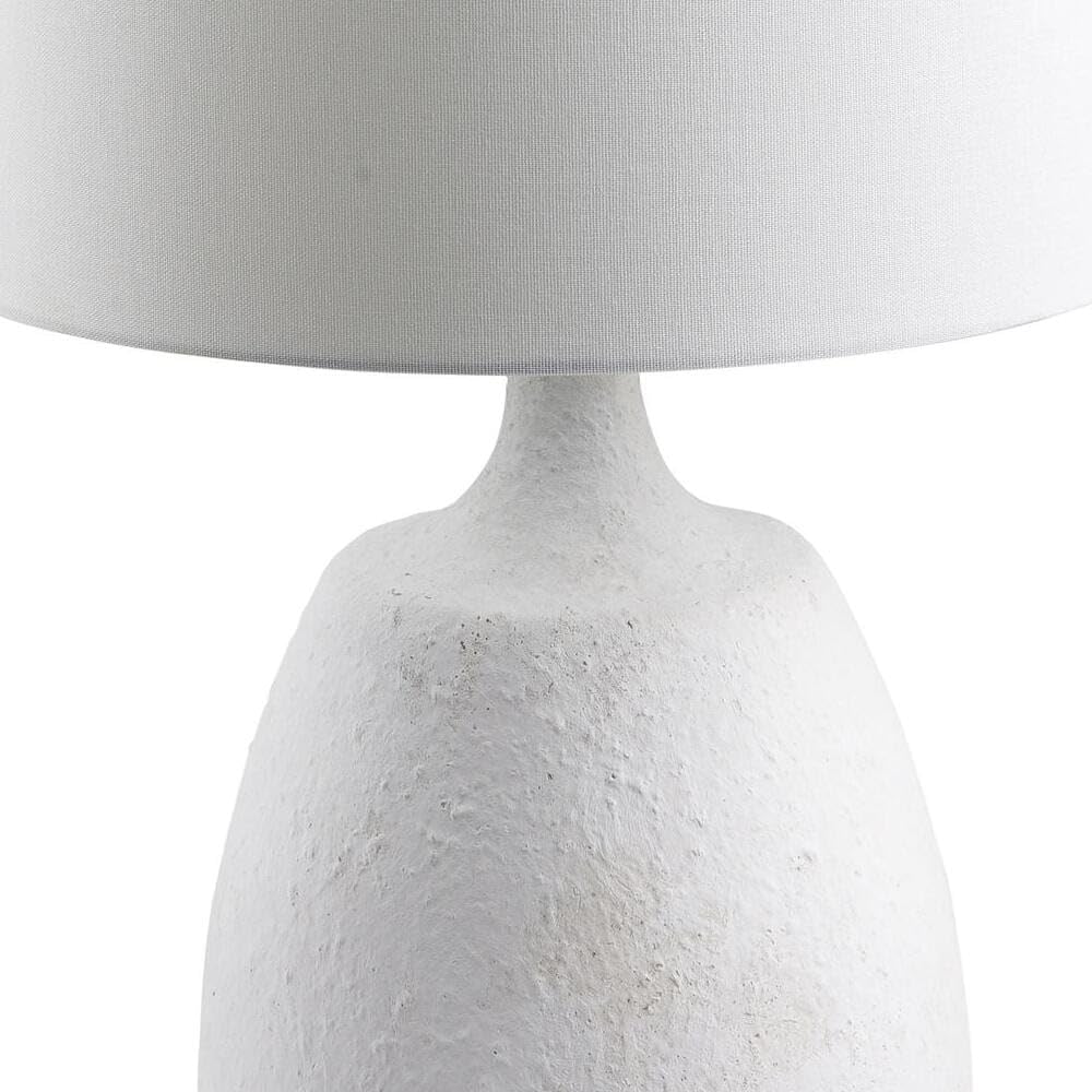 Farmhouse Table Lamp White Nickel - Diamond Home USA