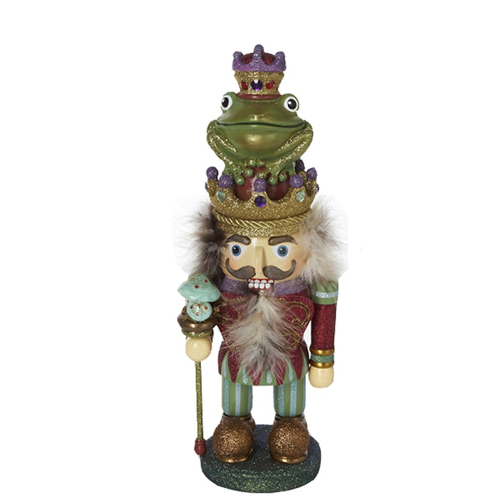 Kurt Adler 15" Hollywood Frog Prince Nutcracker - Diamond Home USA