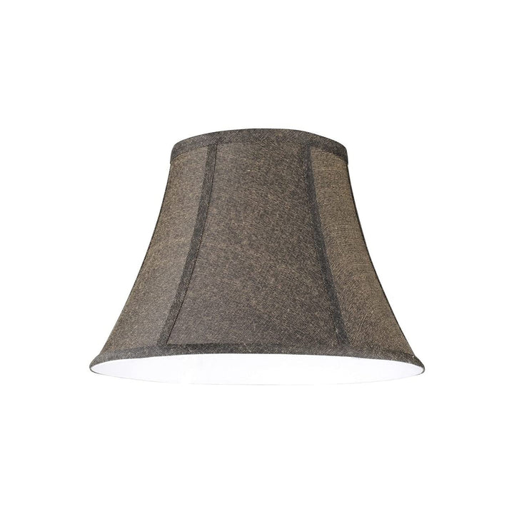 Bell Shape Spider Construction Lamp Shade In Black (7" X 13" 9 1/2") - Diamond Home USA