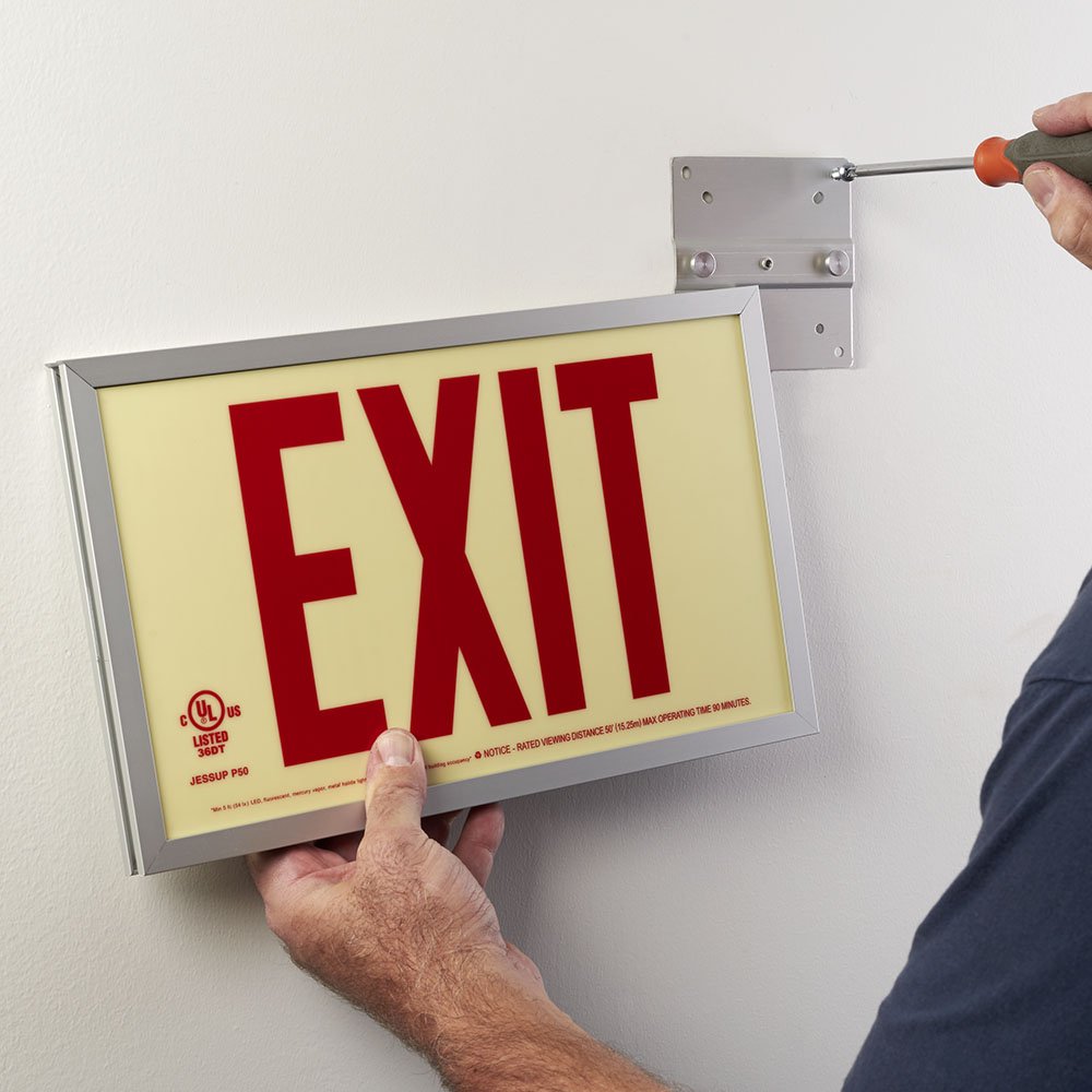 Jessup Glo Brite 7210-SAF-2-B P50 Non Electrical Glow-in-The-dark - Diamond Home USA