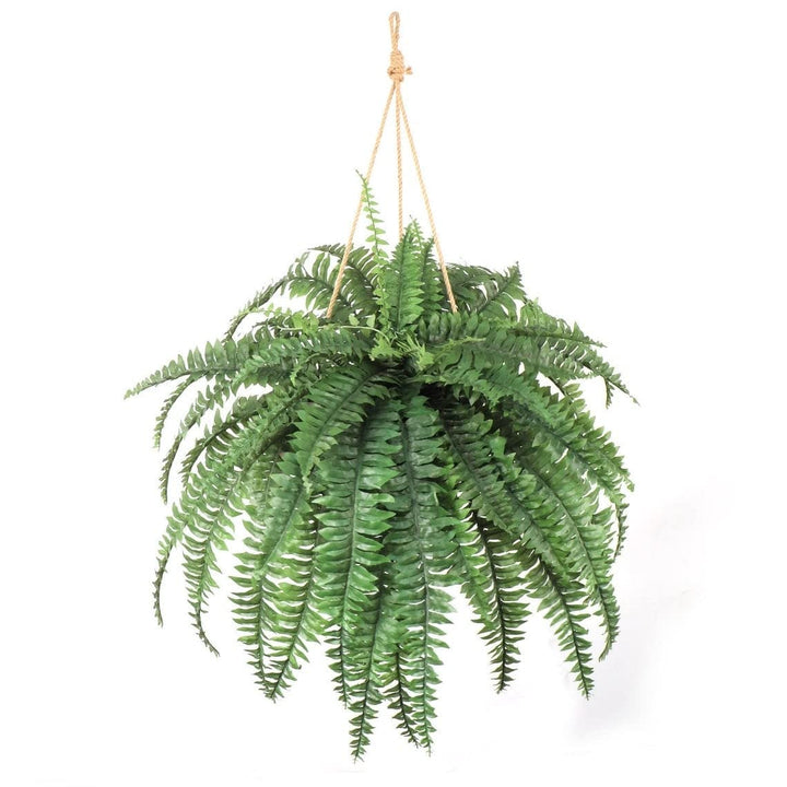 Silk Boston Fern Uv Resistant 48 Inch Diameter 60 Fronds 48" - Diamond Home USA