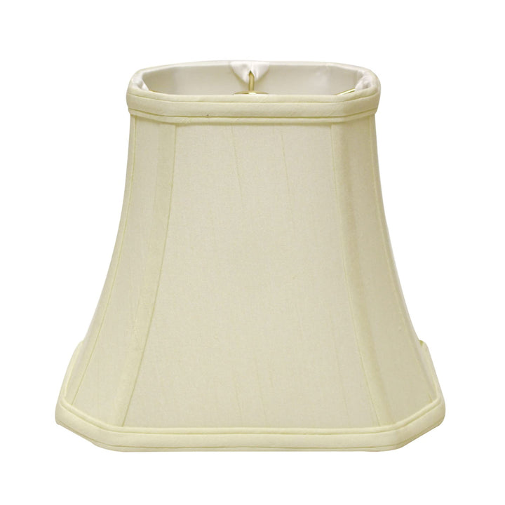 Cloth & Wire Off White Cut Corner Rectangle Bell Softback Fabric Lampshade