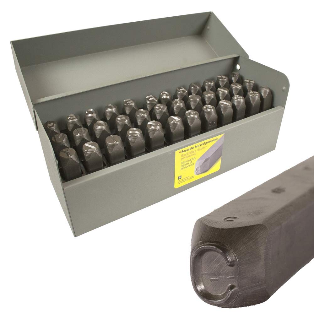 CH Hanson 21624 3/32" Heavy Duty Letter & Number Set