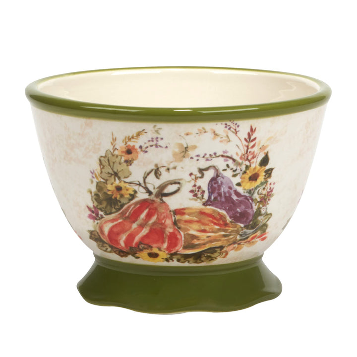Certified International Harvest Morning Ice Cream/Dessert Bowls Set of 4 - Diamond Home USA
