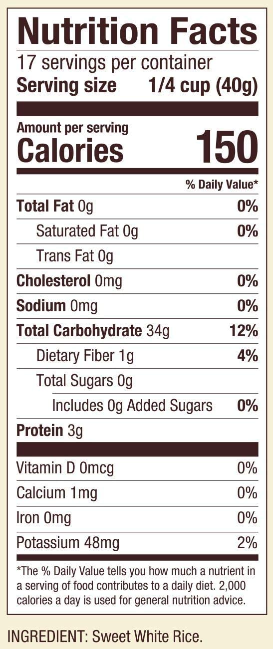 Bob's Red Mill Sweet White Rice Flour 25 Pound - Diamond Home USA