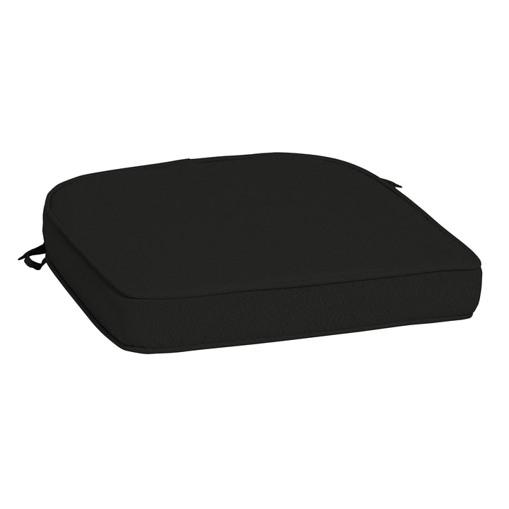 Arden Selections ProFoam Performance Outdoor Seat Cushion 19 x 20 Onyx Black 19 L x 20 W x 3.5 H in - Onyx Black