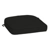 Arden Selections ProFoam Performance Outdoor Seat Cushion 19 x 20 Onyx Black 19 L x 20 W x 3.5 H in - Onyx Black