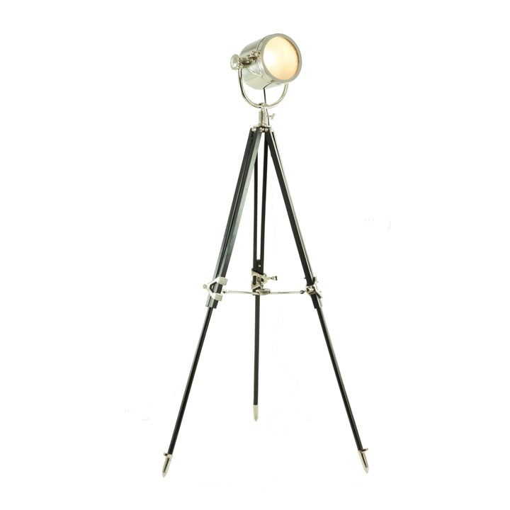 Studio 67-inch Large Director's Spot Light Tripod Floor Lamp Silver Industrial - Diamond Home USA