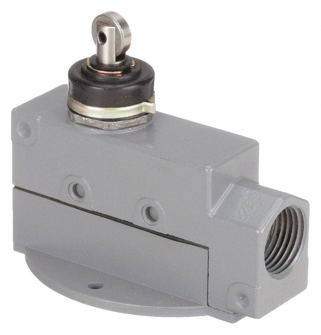 Dayton Plunger Cross Roller General Purpose Limit Switch; Location: Top