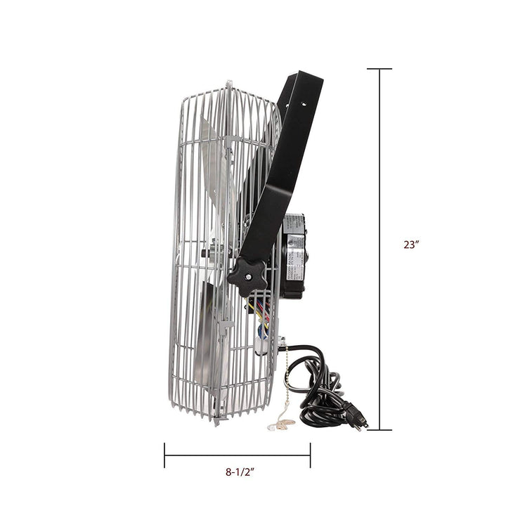 TPI Work Station Fan - 18in. 5750 CFM 120 Volt Model Number U-18-TE - Diamond Home USA