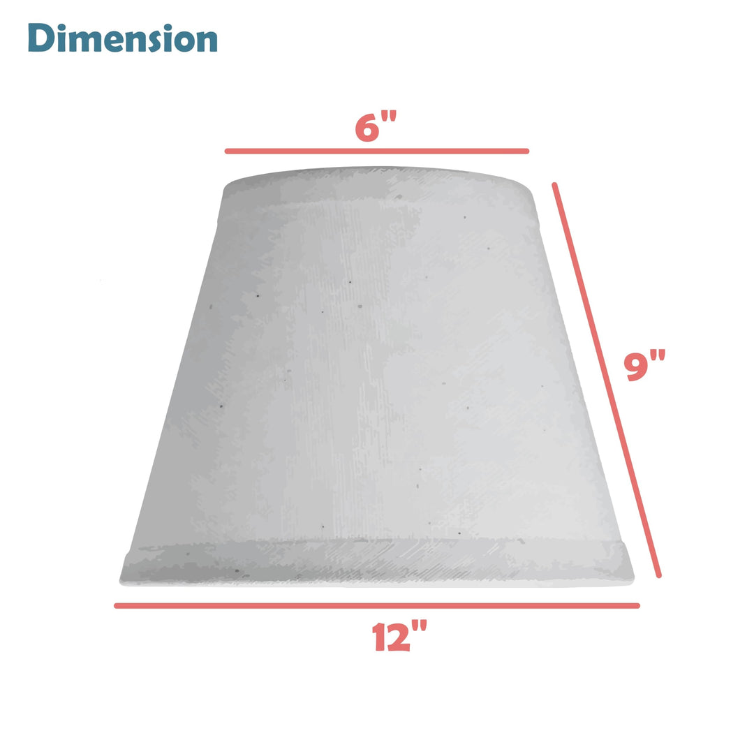 Aspen Creative 32030 Transitional Hardback Empire Shape Spider Construction Lamp - Diamond Home USA